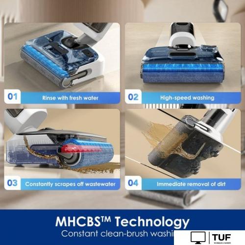 Вертикальный моющий пылесос Tineco Floor One Stretch S6