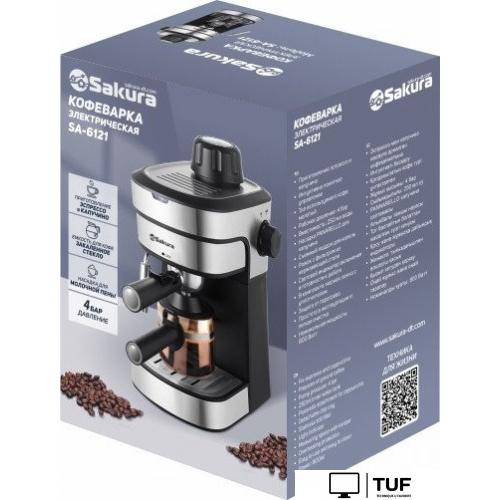 Рожковая кофеварка Sakura SA-6121