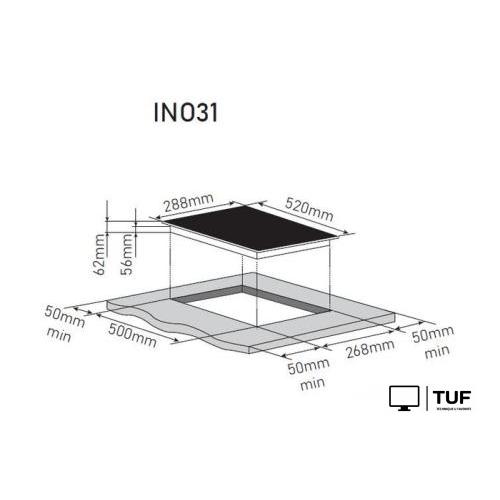 Варочная панель ZorG INO31 white