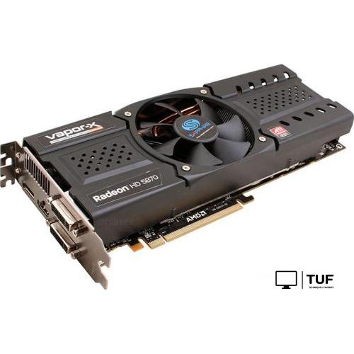 Видеокарта Sapphire VAPOR-X HD 5870 1GB GDDR5 PCIE (11161-03)