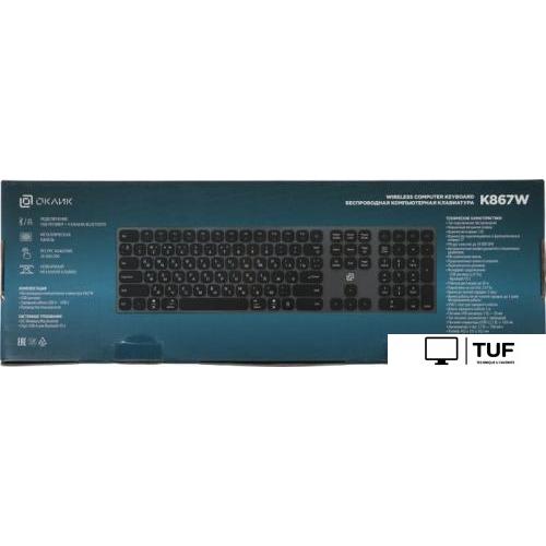 Клавиатура Oklick K867W