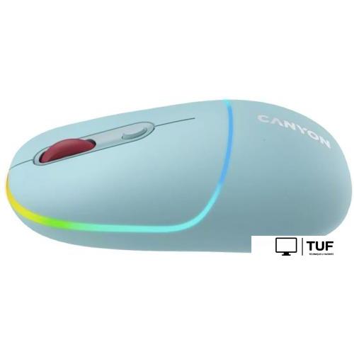 Мышь Canyon MW-22 (бирюзовый)