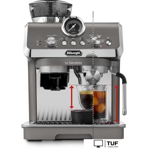 Рожковая кофеварка DeLonghi La Specialista Arte Evo Cold Brew EC9255.T