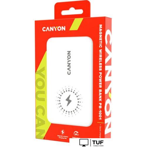 Внешний аккумулятор Canyon PB-1001 10000mAh (белый)