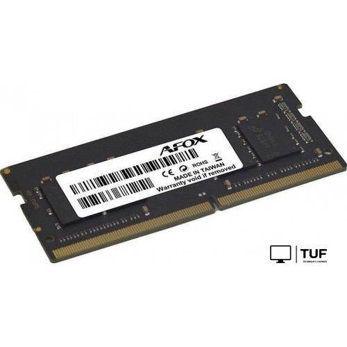 Оперативная память AFOX 16GB DDR4 SODIMM PC4-25600 AFSD416PS1P