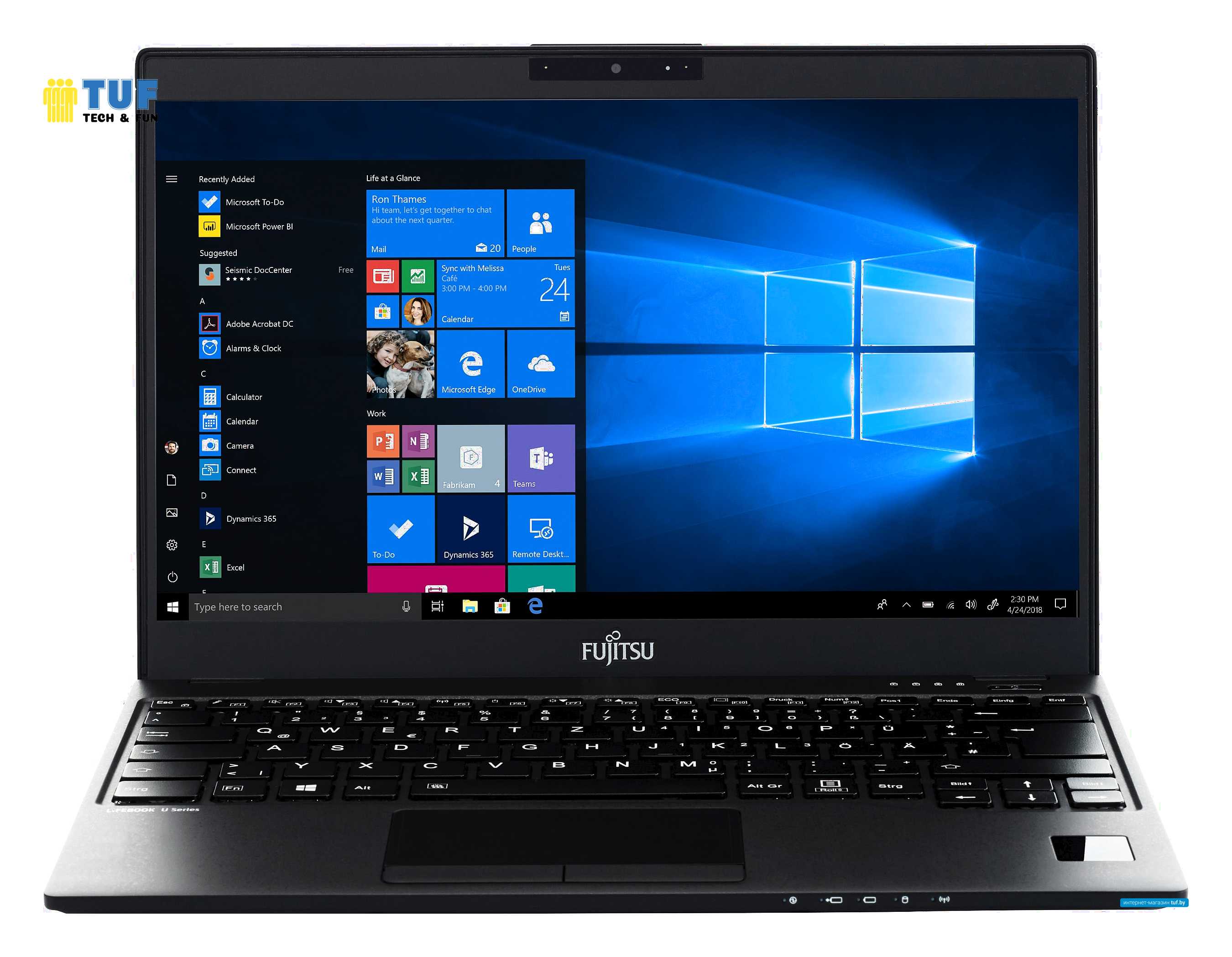 Ноутбук Fujitsu LifeBook U939 U9390M0018RU/WIN10PRO
