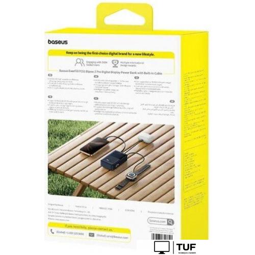 Внешний аккумулятор Baseus EnerFill FC51 Bipow2 Pro Power Bank 30000mAh (черный)