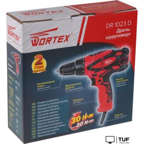 Дрель-шуруповерт Wortex DR 1023 D DR1023D0029