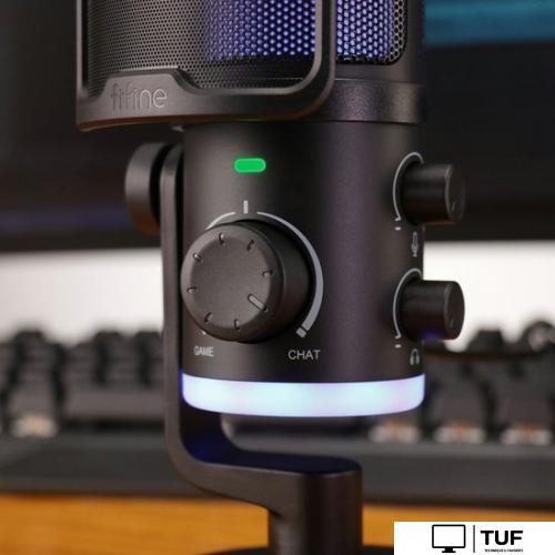 Проводной микрофон FIFINE AM6 (черный)