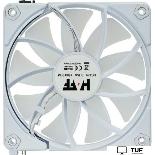 Вентилятор для корпуса HAFF UF120 PWM (белый)