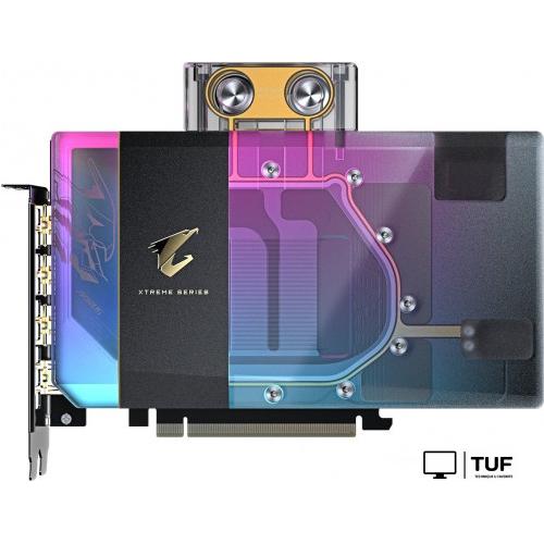 Видеокарта Gigabyte Aorus GeForce RTX 5080 Xtreme Waterforce WB 16G GV-N5080AORUSX WB-16GD