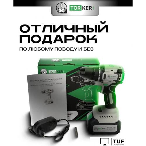 Дрель-шуруповерт Torker MA20-5 (с 1-м АКБ)