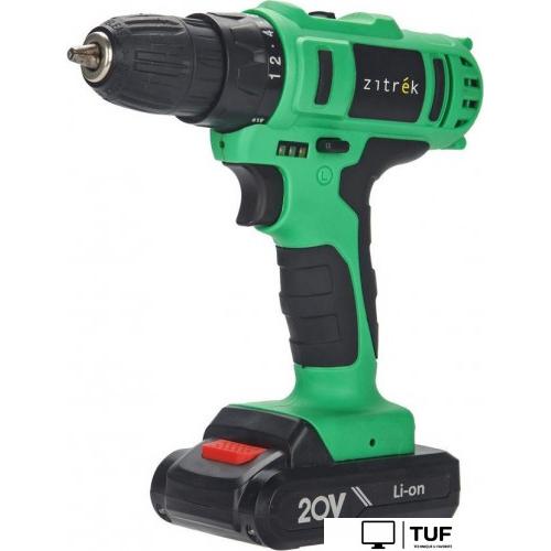 Дрель-шуруповерт Zitrek Green 20-Li Plus 083-1115 (с 2-мя АКБ)