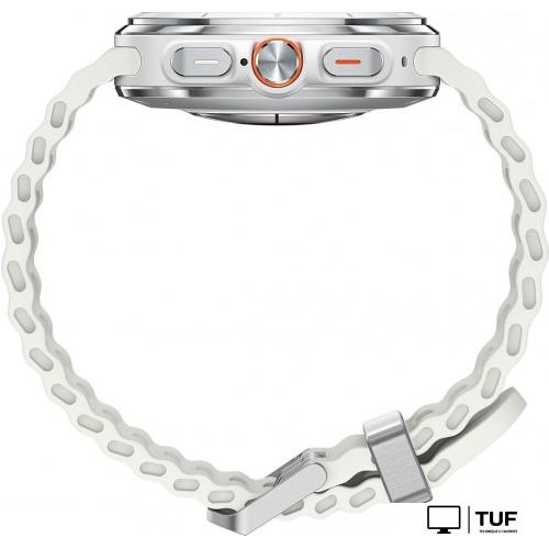 Умные часы Samsung Galaxy Watch Ultra 2025 47 мм LTE (белый титан)