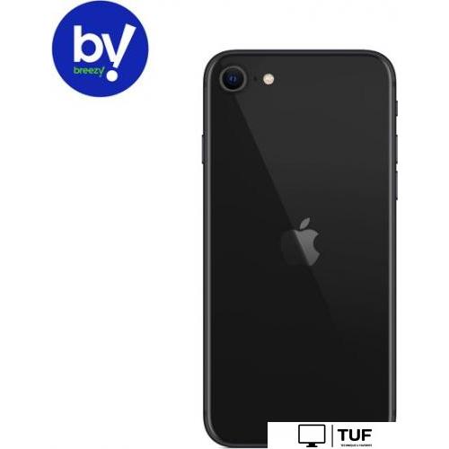 Смартфон Apple iPhone SE 64GB Восстановленный by Breezy, грейд A (черный)