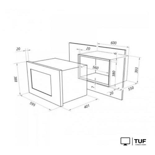 Микроволновая печь Akpo MEA 925 08 SEA02 BL