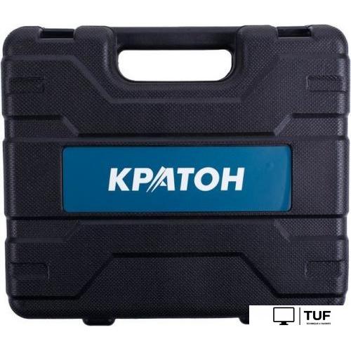 Дрель-шуруповерт Кратон CD-18-Li-2.0 31101057 (с 2-мя АКБ 2 Ач, кейс, оснастка)