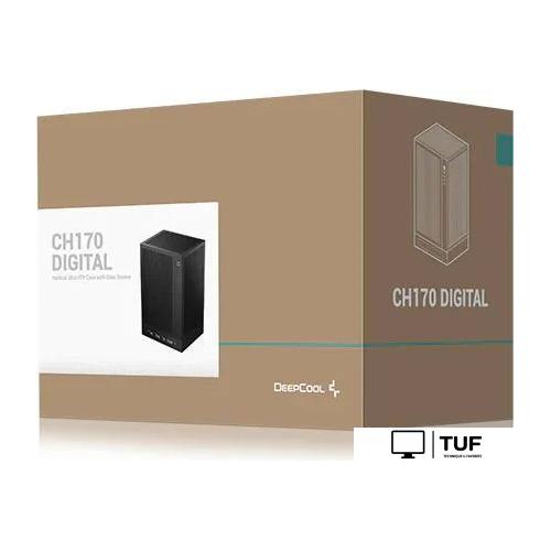 Корпус DeepCool CH170 Digital R-CH170-BKNPI0D-G-1