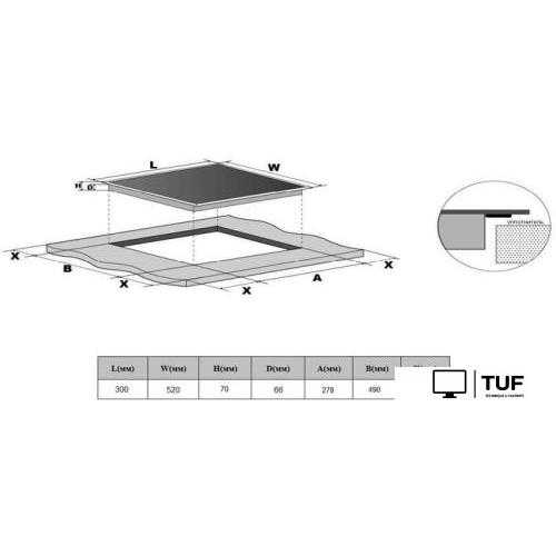 Варочная панель Weissgauff HI 32