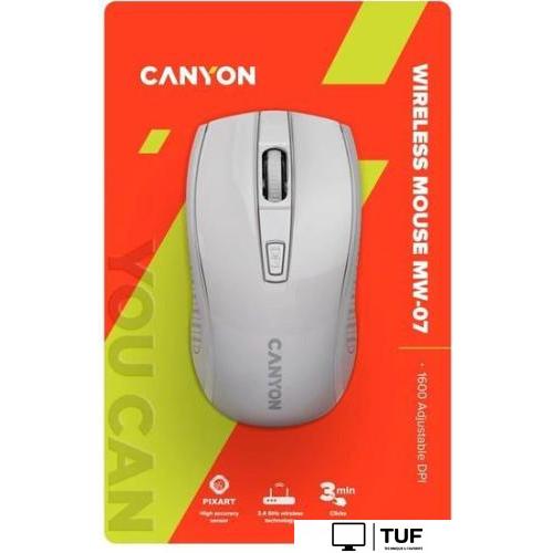 Мышь Canyon MW-7 (белый)