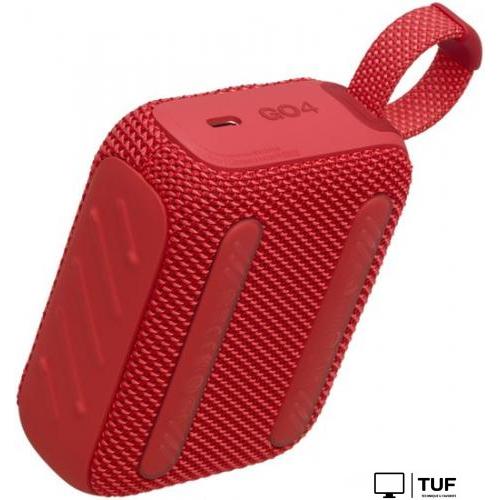Беспроводная колонка JBL Go 4 (красный)