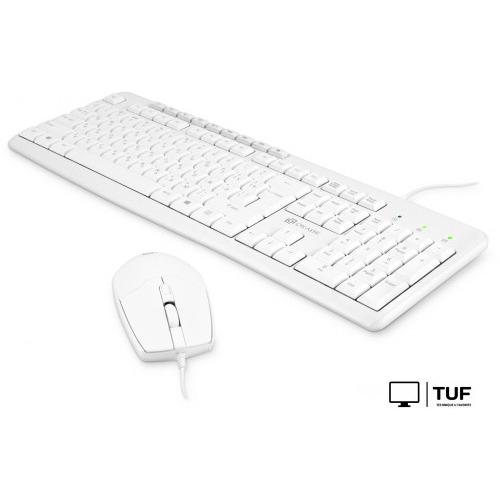 Офисный набор Оклик S650 (белый)