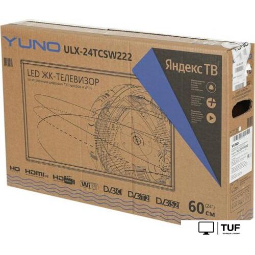 Телевизор Yuno ULX-24TCSW222 (W)