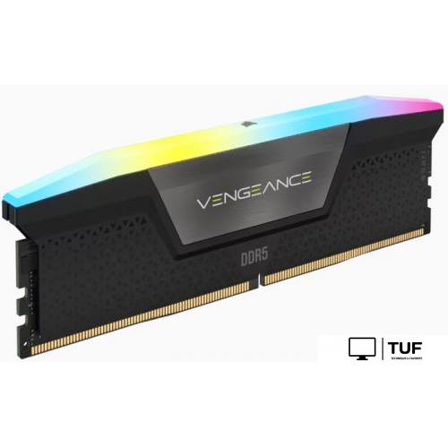 Оперативная память Corsair Vengeance RGB 2x32ГБ DDR5 6000 МГц CMH64GX5M2B6000C38