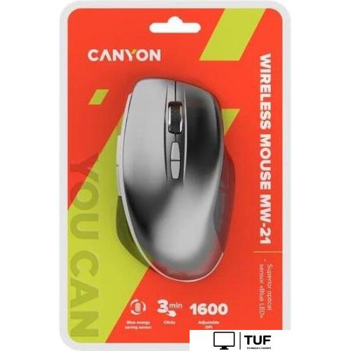 Мышь Canyon MW-21 (серый)
