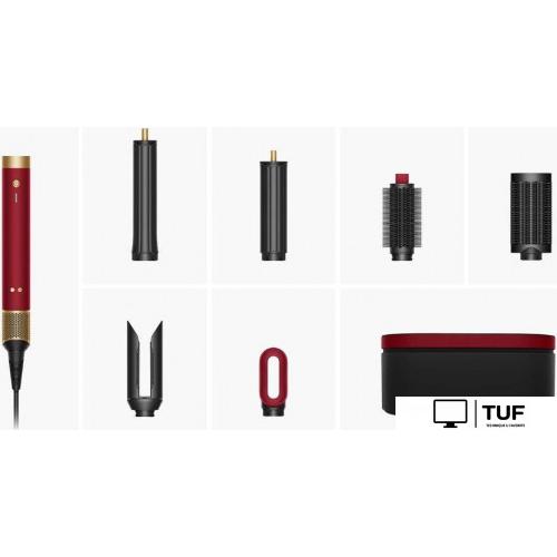 Фен-стайлер Dyson Airwrap Co-anda2x HS09 Straight+Wavy (евровилка, красный бархат/золотой)