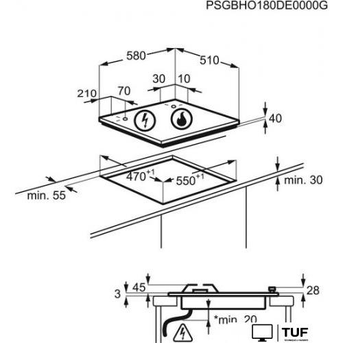 Варочная панель Electrolux EGG6407K