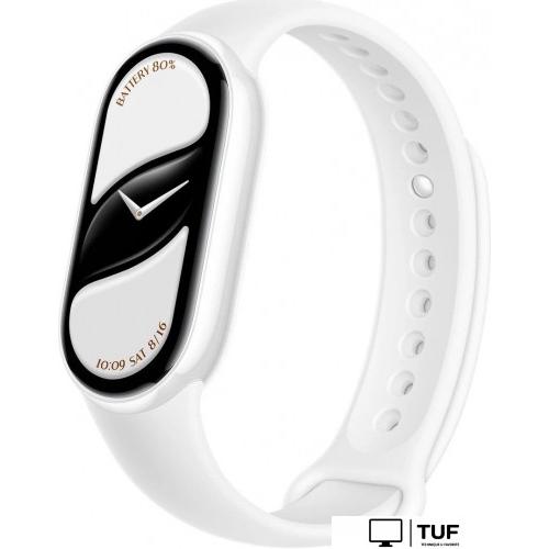 Фитнес-браслет Xiaomi Smart Band 10 M2459B1 (белая керамика, с белым силиконовым ремешком, международная версия)