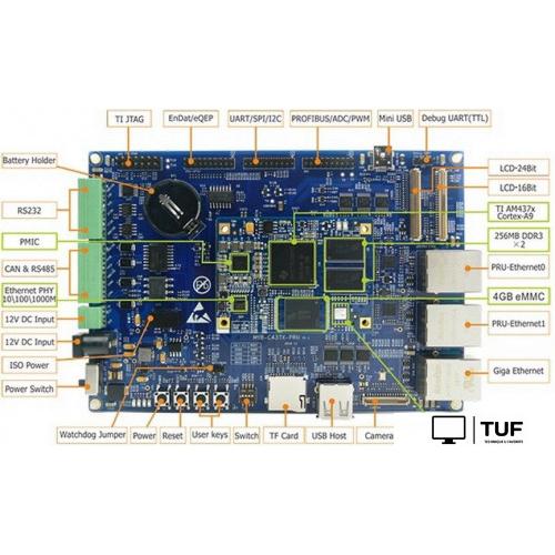 Одноплатный компьютер Myir MYD-C4377-4E512D-100-I-PRU