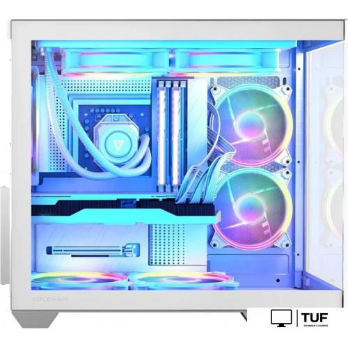 Корпус MODECOM Volcano Panorama Apex ARGB 5F Midi (белый)
