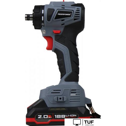 Дрель-шуруповерт Profipower MKBL-18BM (с 2-мя АКБ, кейс, сменные патроны)