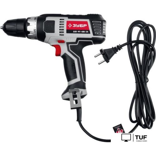Дрель-шуруповерт Зубр ДШ-М1-400-2 К