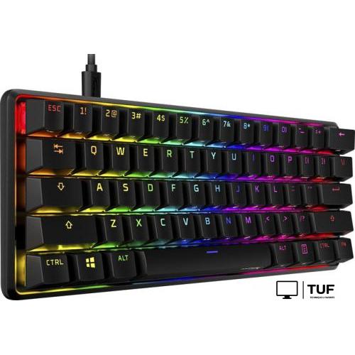 Клавиатура HyperX Alloy Origins 60 (HyperX Red, нет кириллицы)