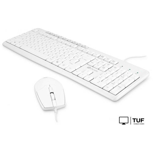 Офисный набор Оклик S650 (белый)