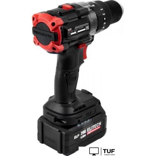 Ударная дрель-шуруповерт ELITECH CD 20BL2 E2201.042.01 (с 1-им АКБ, кейс)