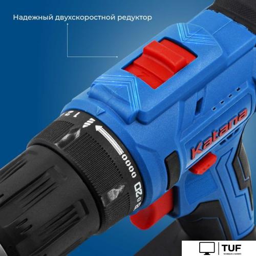 Дрель-шуруповерт Katana CD 3500 (с 2-мя АКБ 2 Ач, кейс)