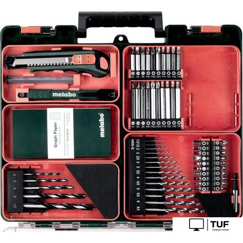 Дрель-шуруповерт Metabo PowerMaxx BS 12 Set 601036870 (с 2-мя АКБ, кейс)