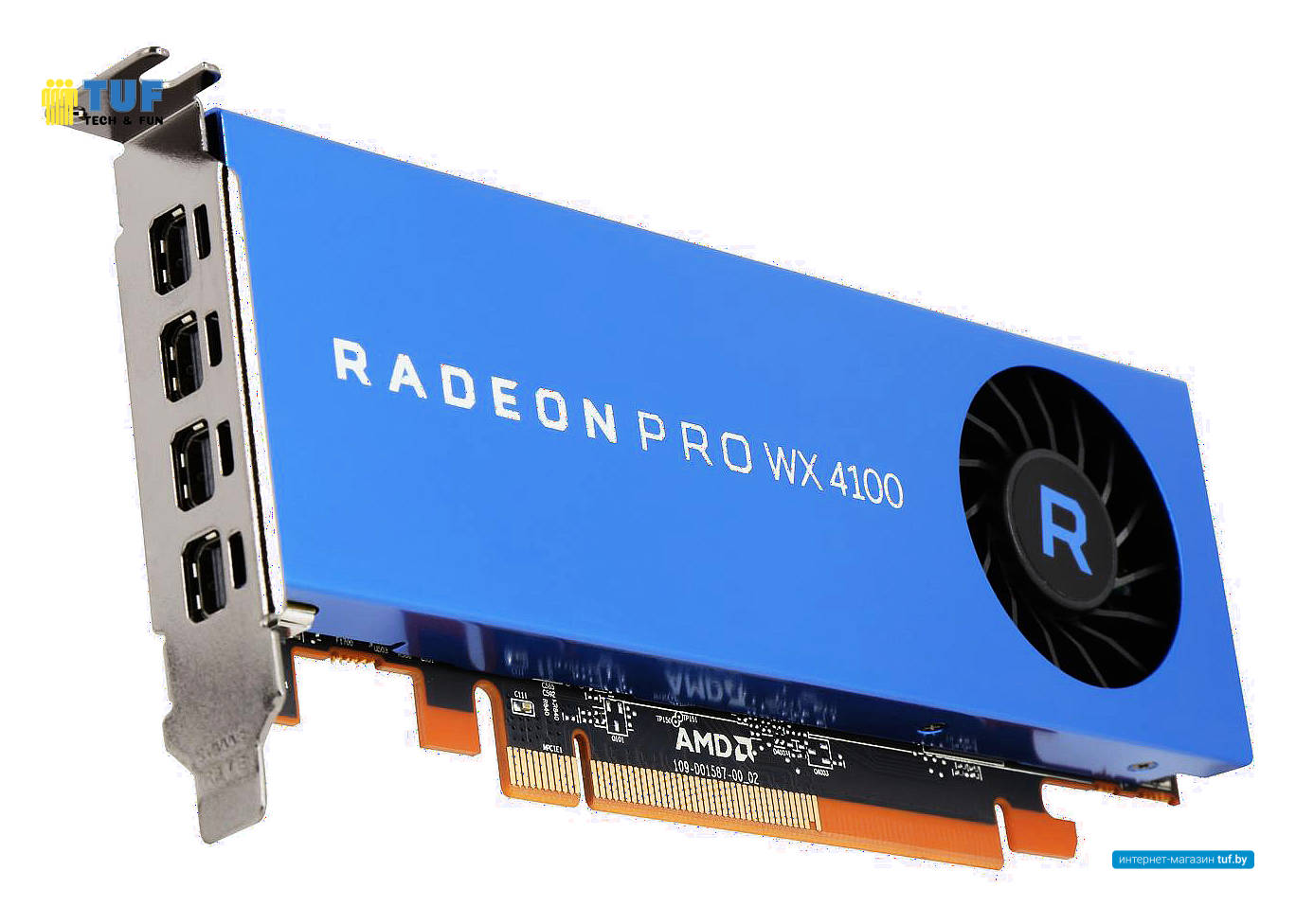 Видеокарта AMD Radeon PRO WX 4100 4GB GDDR5 [100-506008]