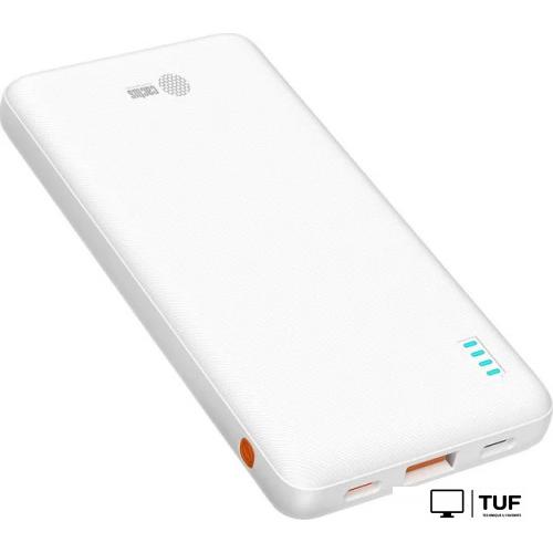 Внешний аккумулятор CACTUS CS-PBFSBA-10000 10000mAh (белый)