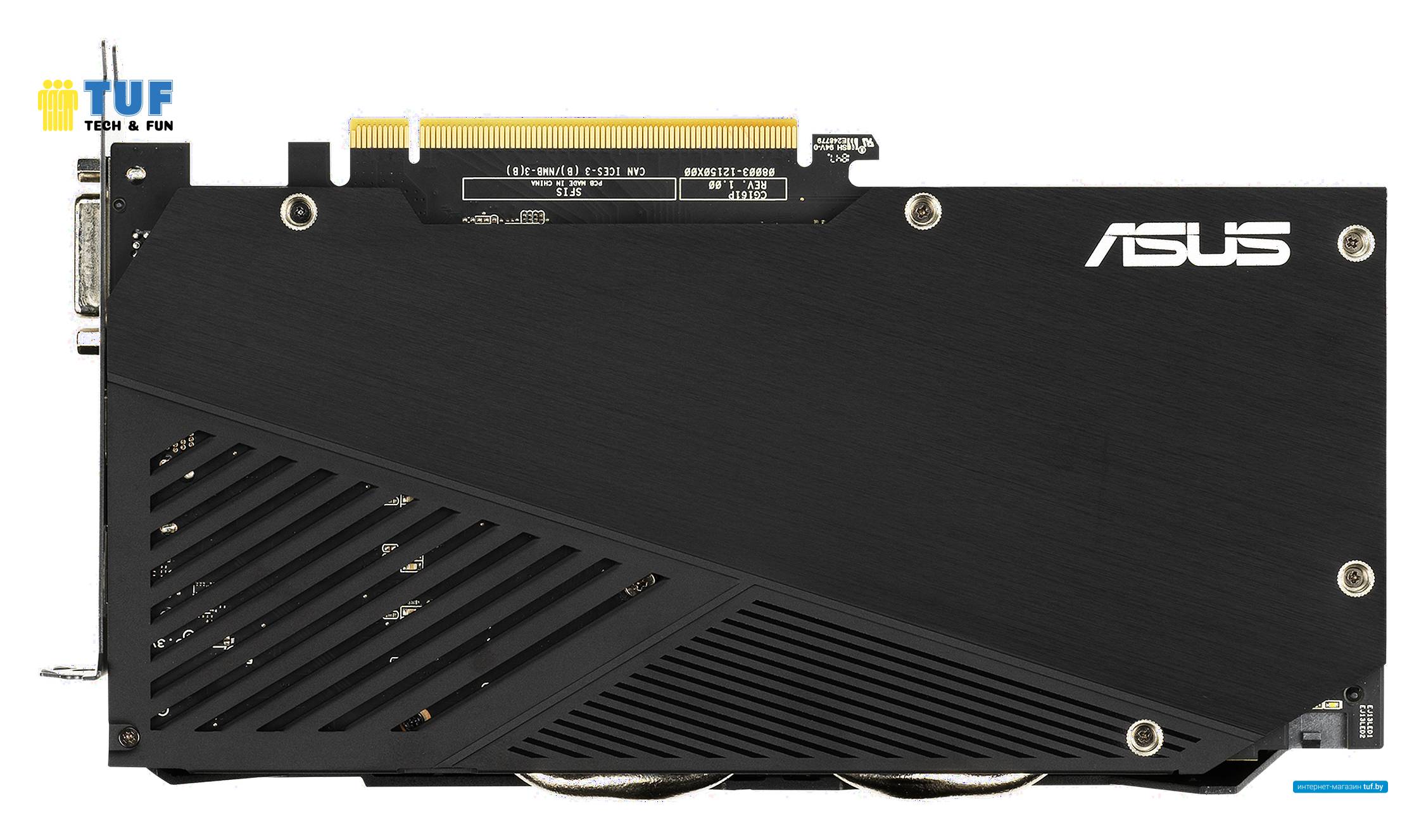 Видеокарта ASUS GeForce GTX 1660 Super Dual OC Evo 6GB GDDR6
