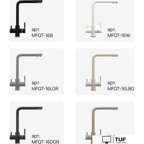 Смеситель MAUNFELD MFQT-16LGR (светло-серый)