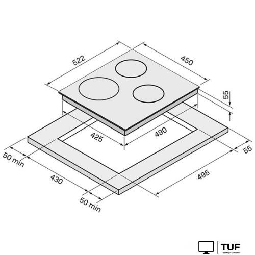 Варочная панель Krona Vento 45 IV B
