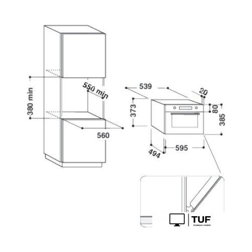 Микроволновая печь Whirlpool AMW 730 NB