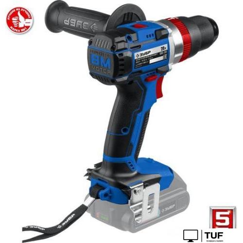 Ударная дрель-шуруповерт Зубр Профессионал DBS-201 (без АКБ)