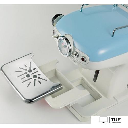 Рожковая кофеварка Ariete Vintage 1389 (голубой)