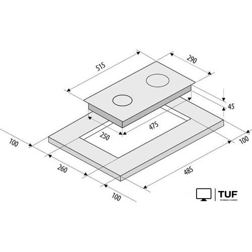 Варочная панель Krona Partita 30 IX